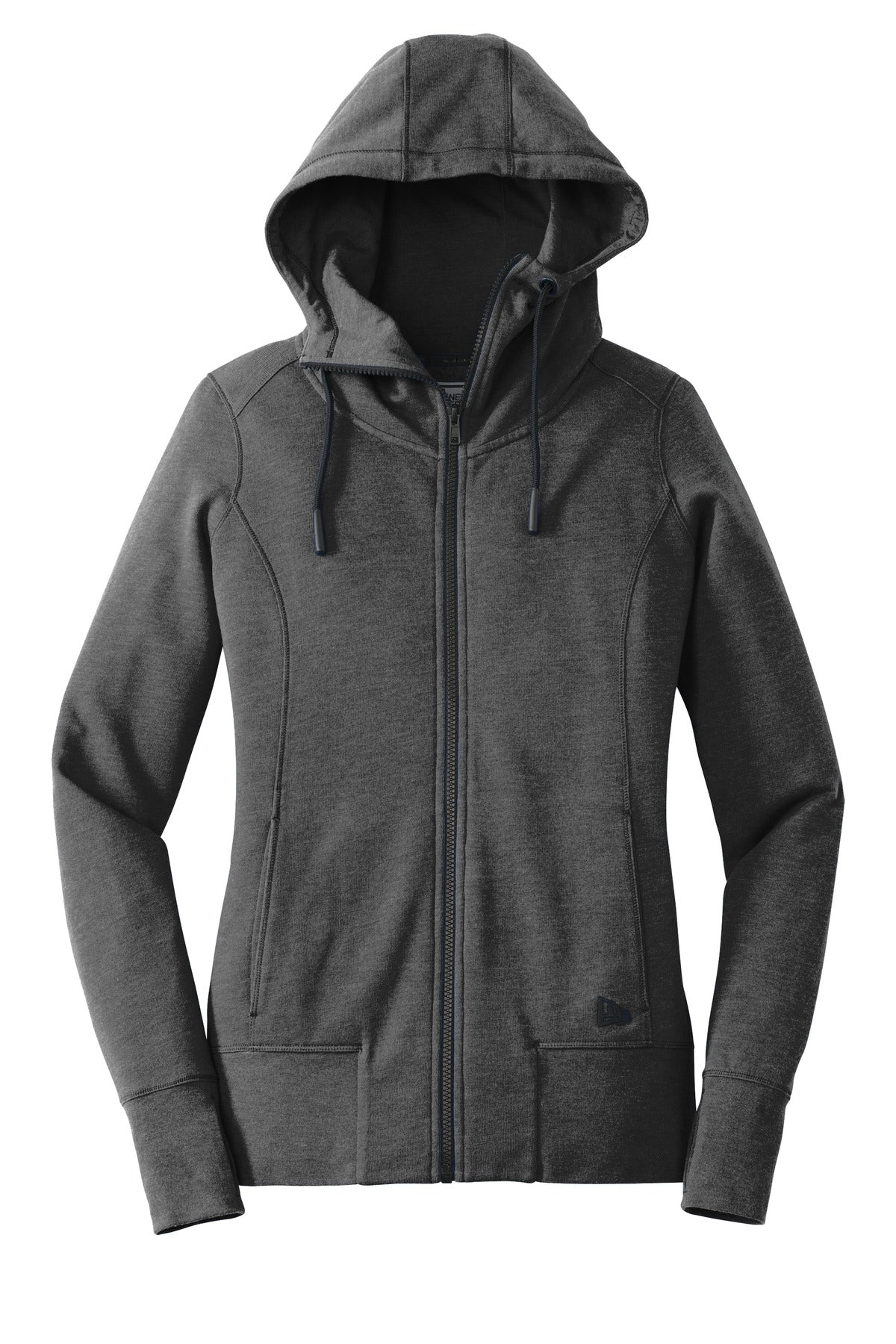 New Era Women's Tri-Blend Fleece Full-Zip Hoodie