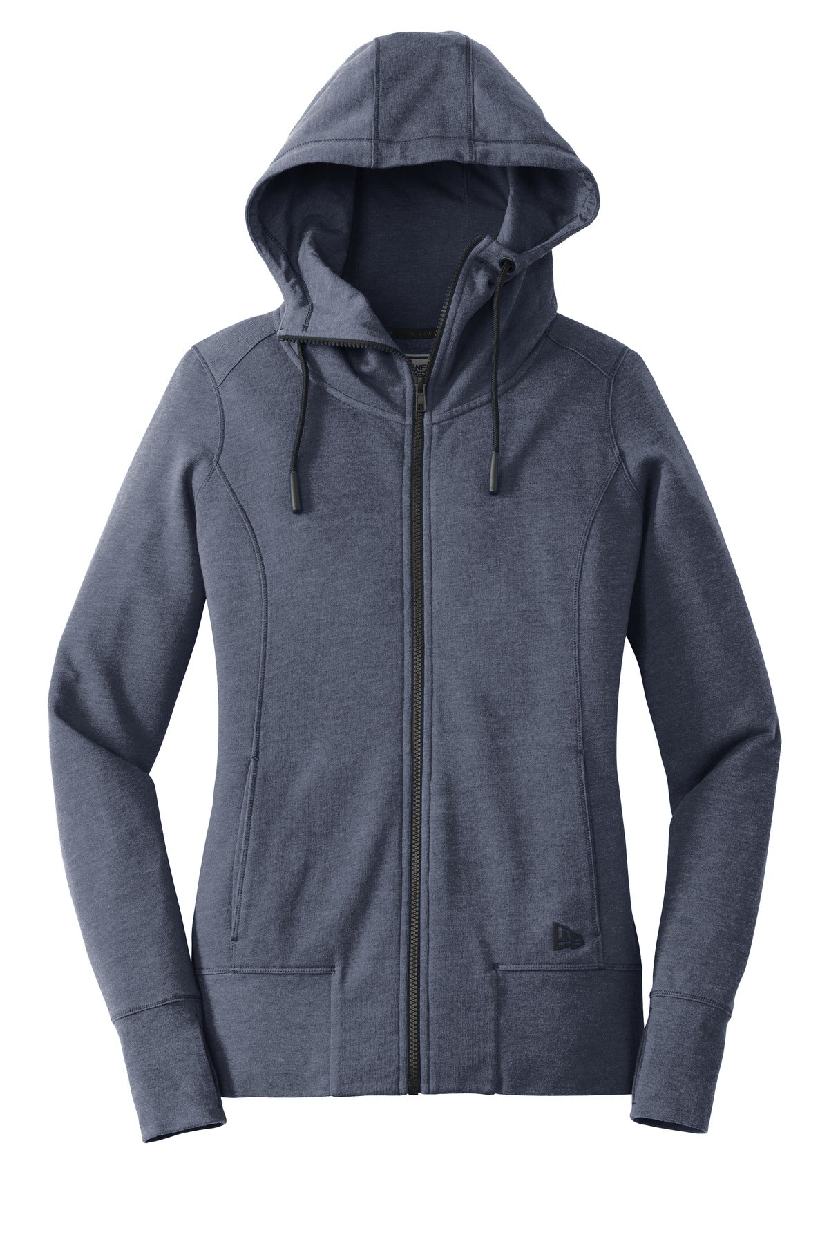 New Era Women's Tri-Blend Fleece Full-Zip Hoodie