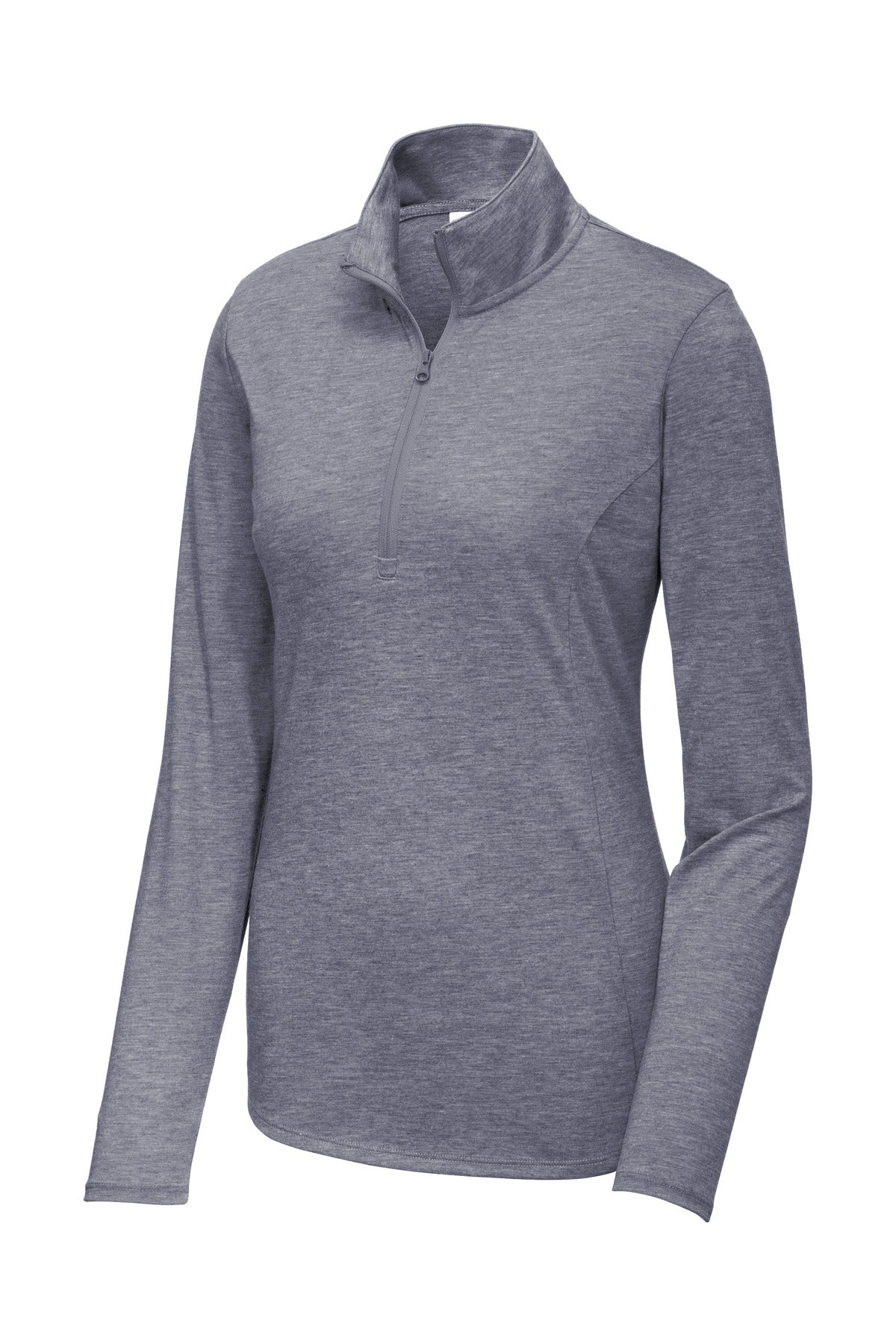Sport-Tek Women's PosiCharge Tri-Blend Wicking 1/4-Zip Pullover