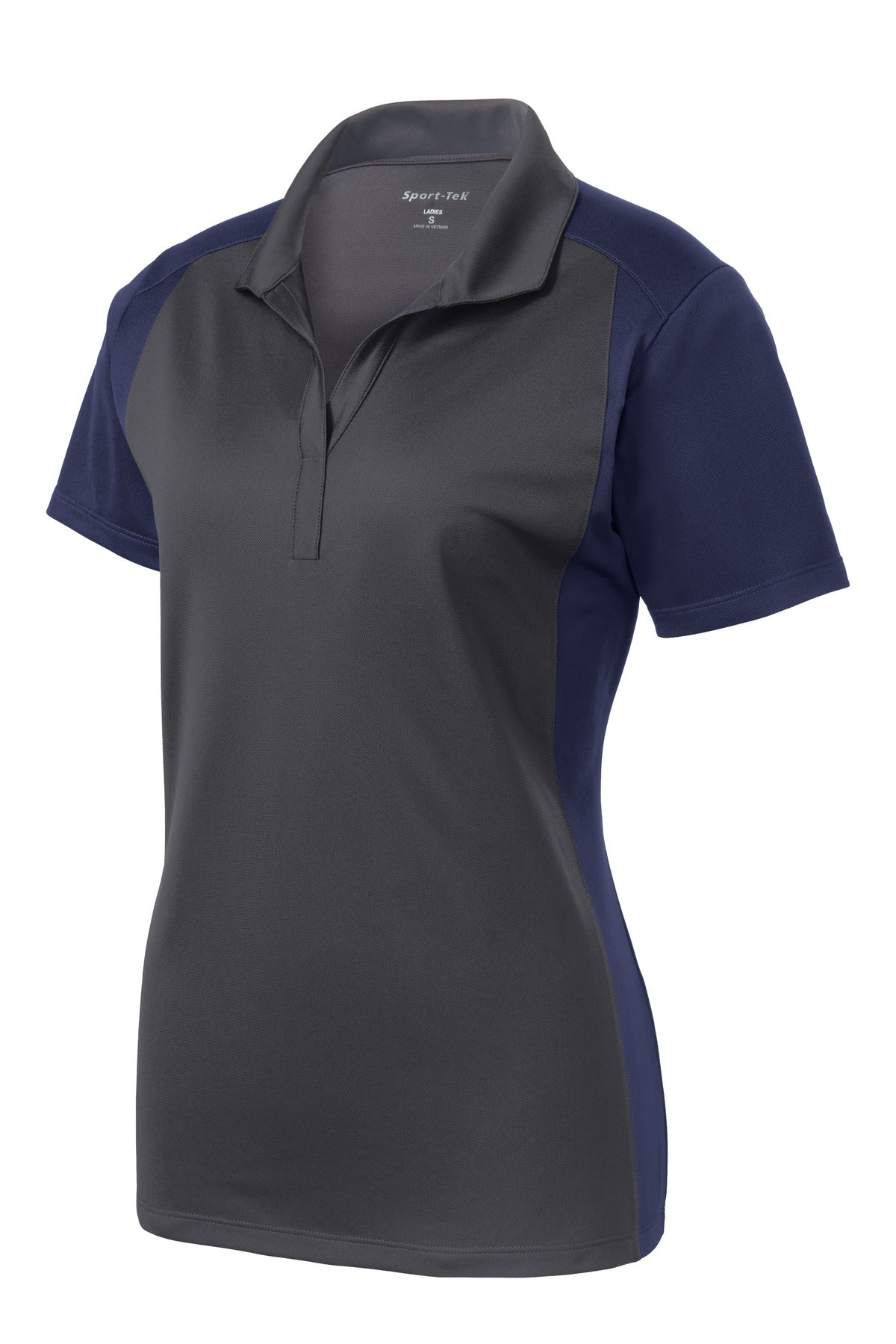 Sport-Tek Women's Colorblock Micropique Sport-Wick Polo