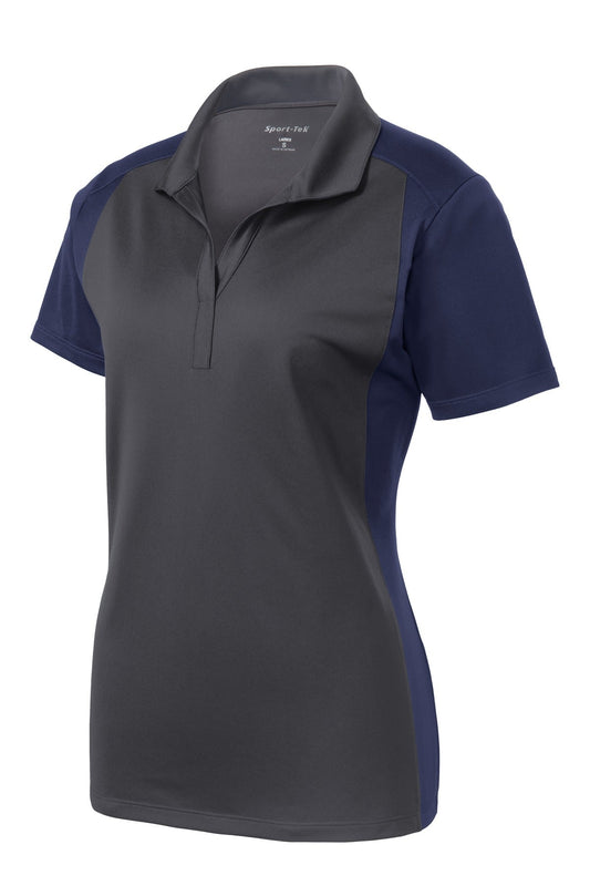 Sport-Tek Women's Colorblock Micropique Sport-Wick Polo