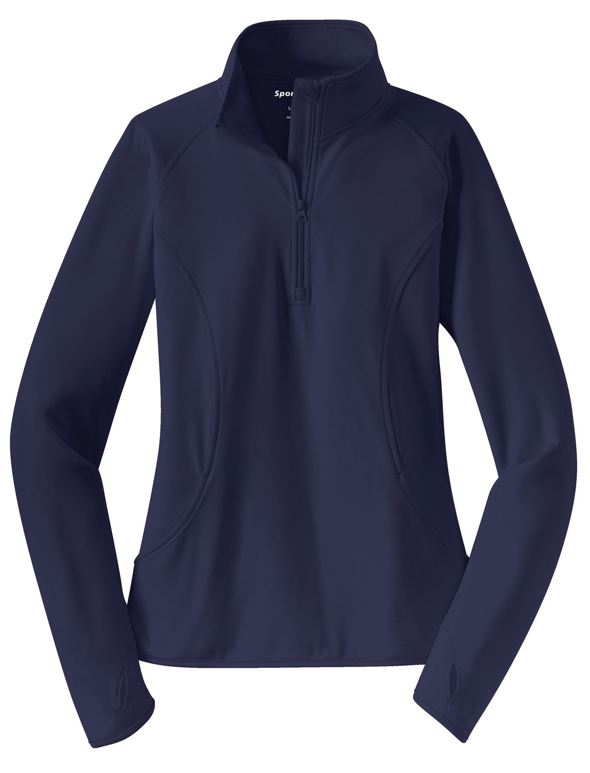 Sport-Tek Women's Sport-Wick Stretch 1/4-Zip Pullover