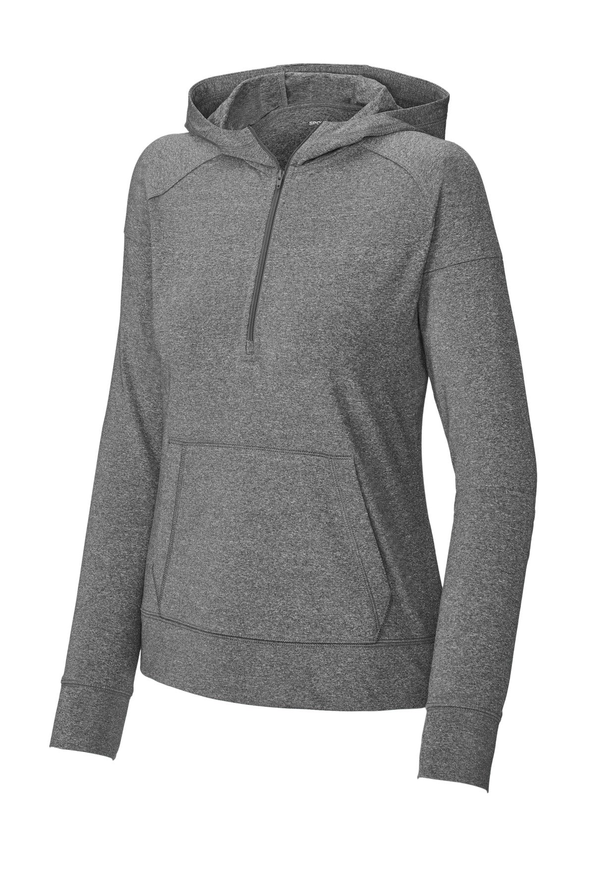 Sport-Tek Women's Sport-Wick Stretch 1/2-Zip Hoodie