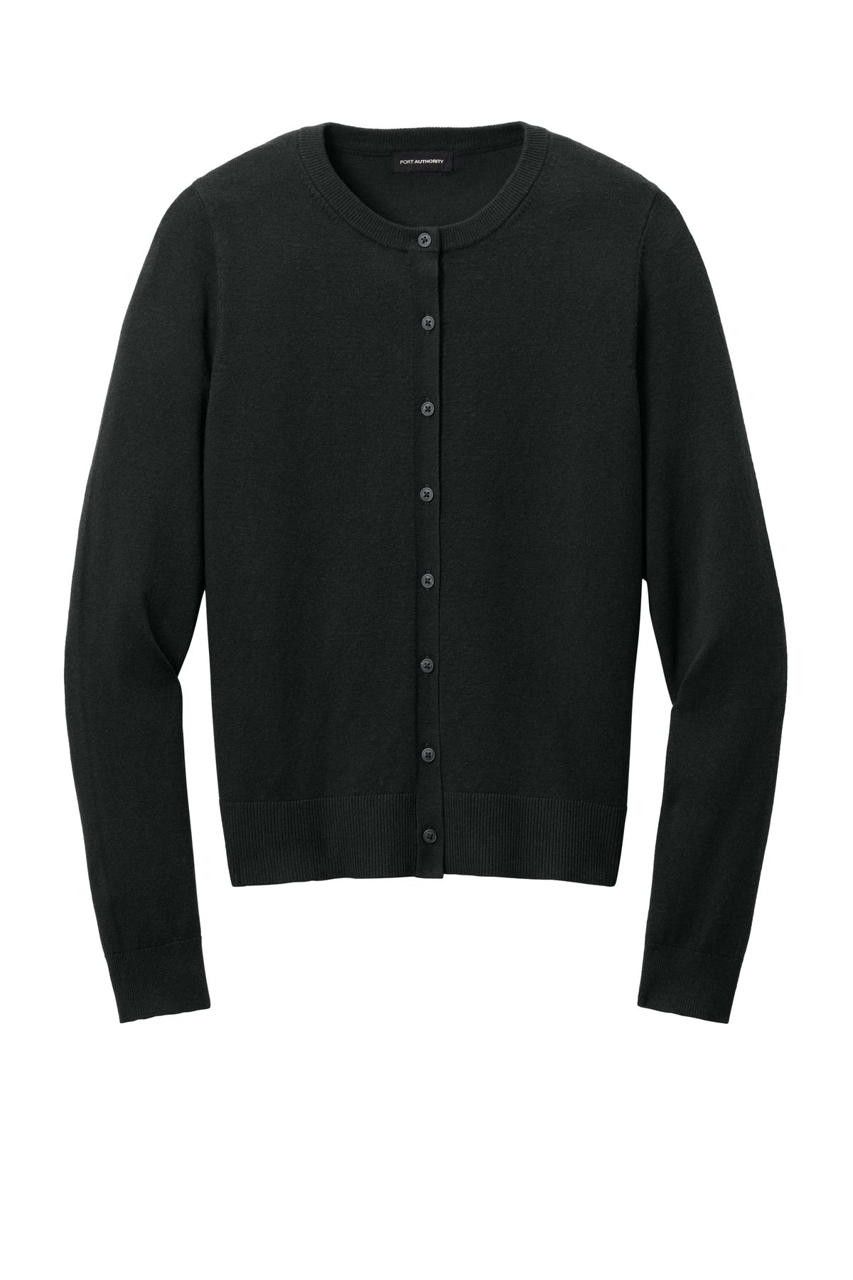 Port Authority Women's Easy Care Crewneck Cardigan Sweater