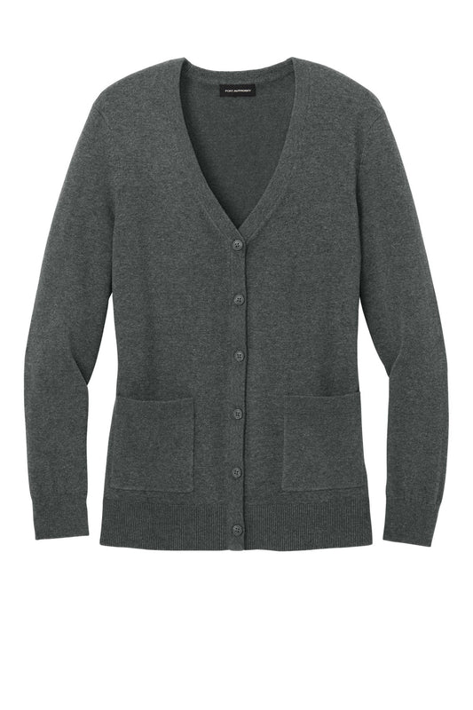 Port Authority Women's Easy Care Button-Up Cardigan Sweater