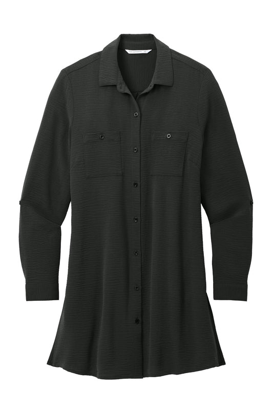 Port Authority Women's Textured Crepe Long Tunic