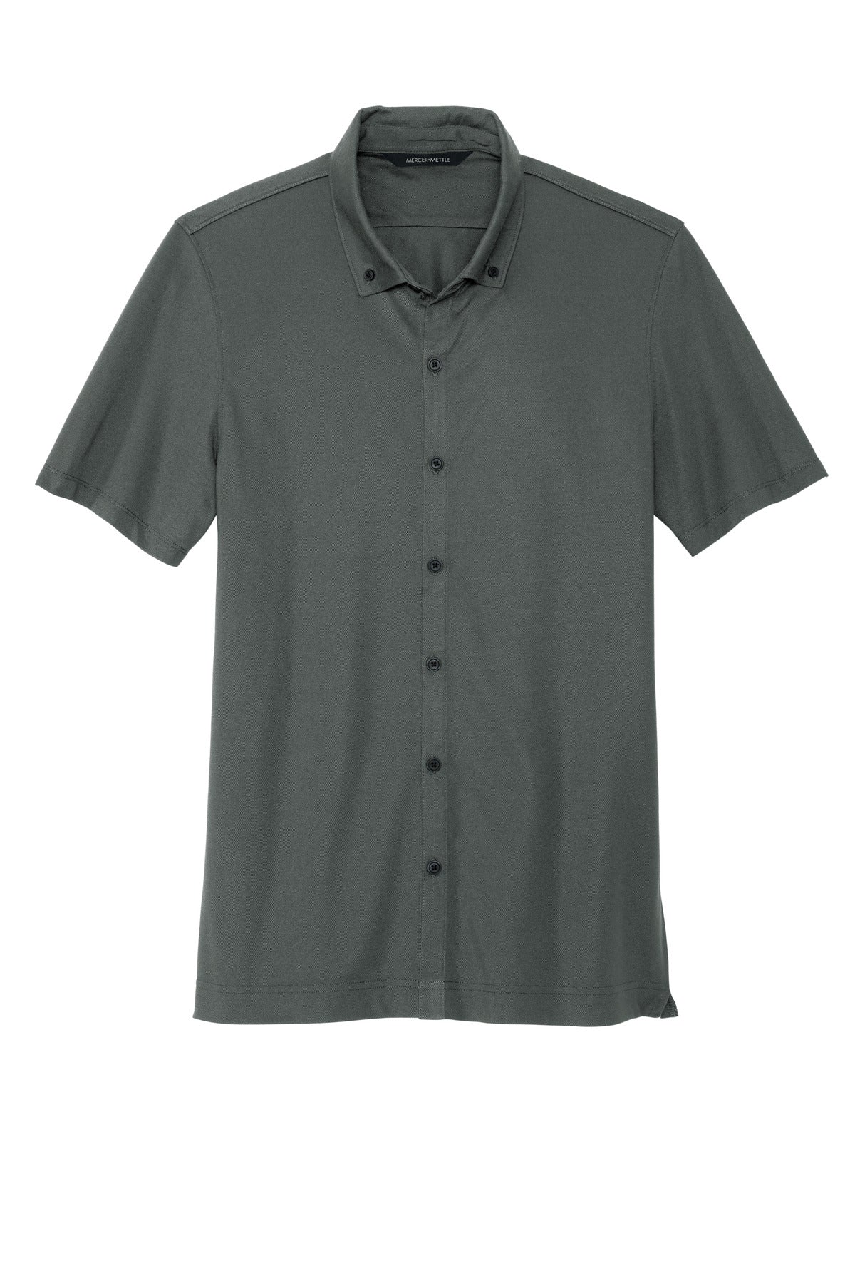 Mercer+Mettle Stretch Pique Full-Button Polo