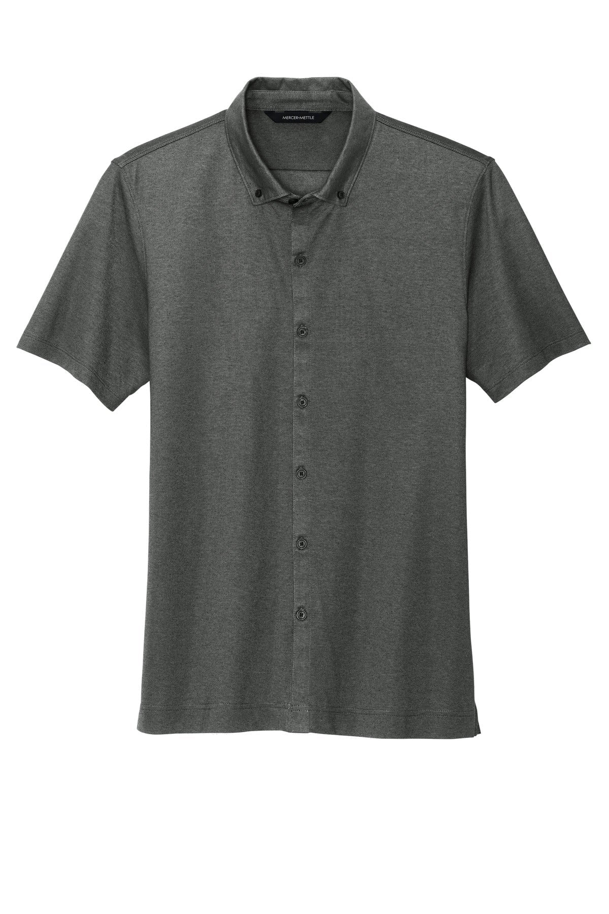 Mercer+Mettle Stretch Pique Full-Button Polo