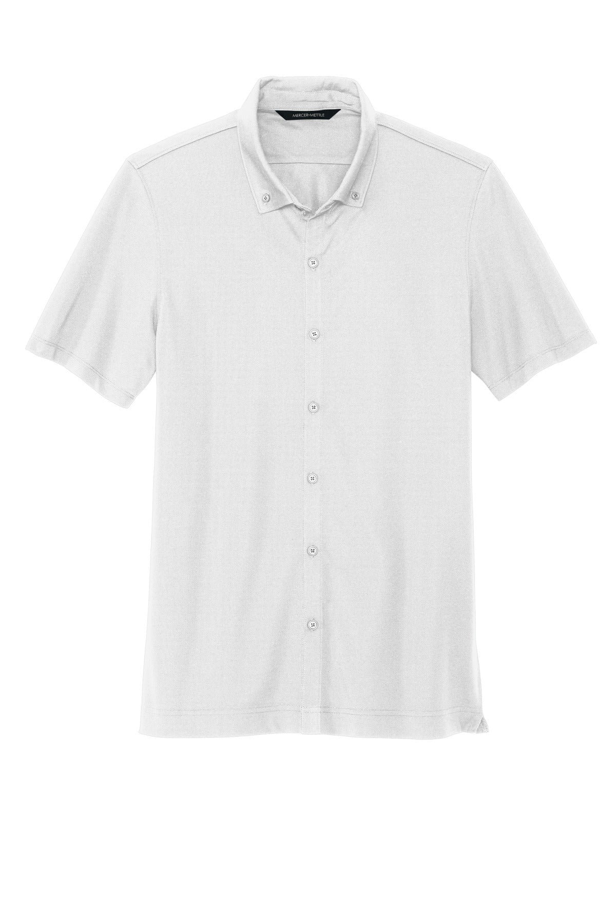 Mercer+Mettle Stretch Pique Full-Button Polo