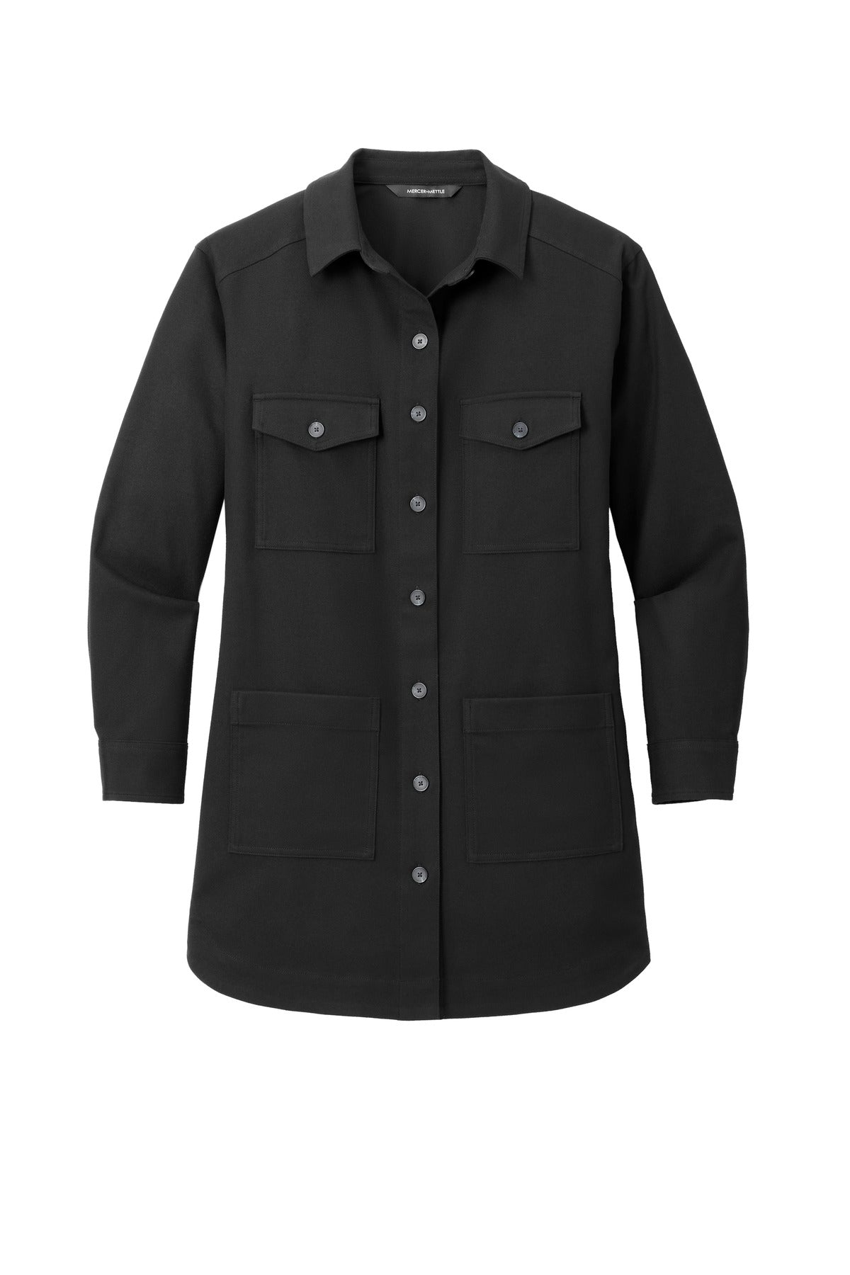 Mercer+Mettle Women's Long Sleeve Twill Overshirt