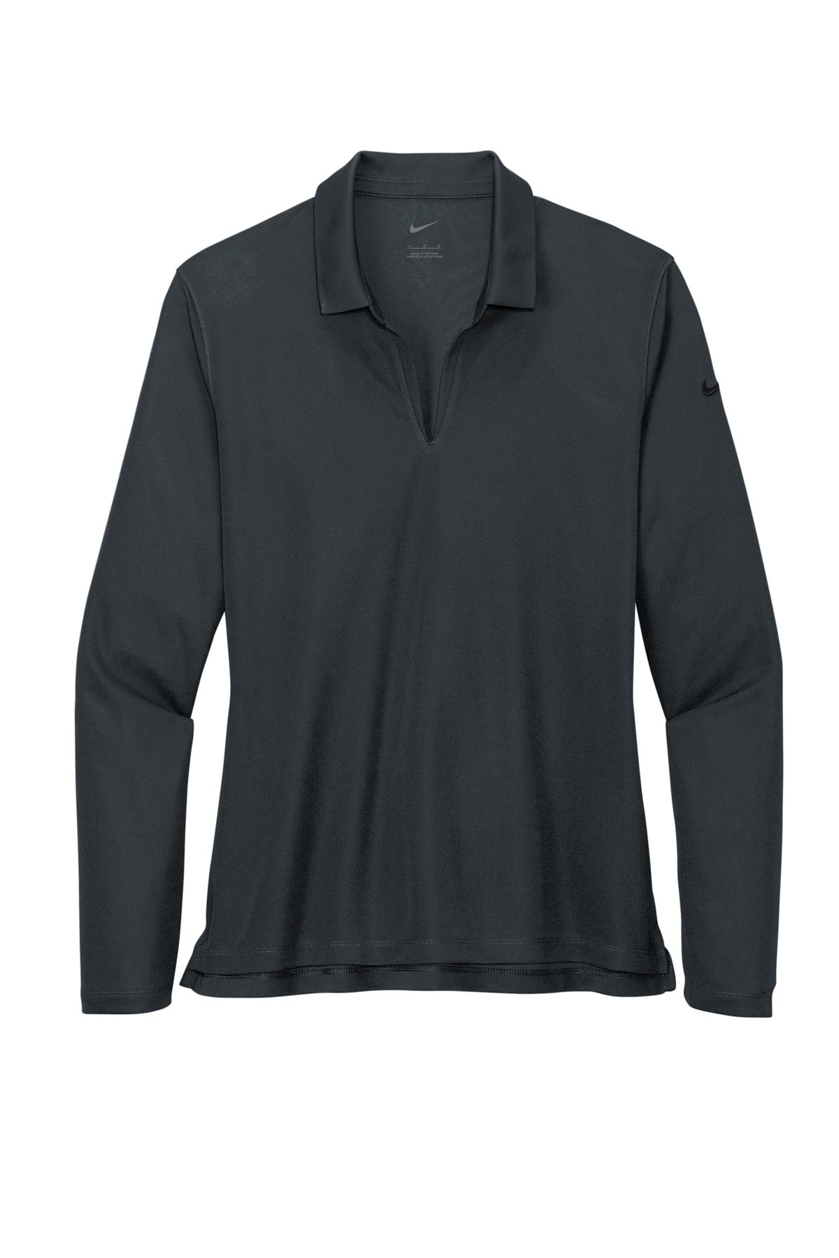 Nike Women's Dri-FIT Micro Pique 2.0 Long Sleeve Polo