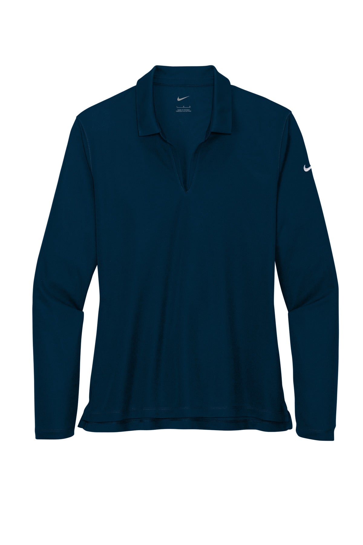 Nike Women's Dri-FIT Micro Pique 2.0 Long Sleeve Polo