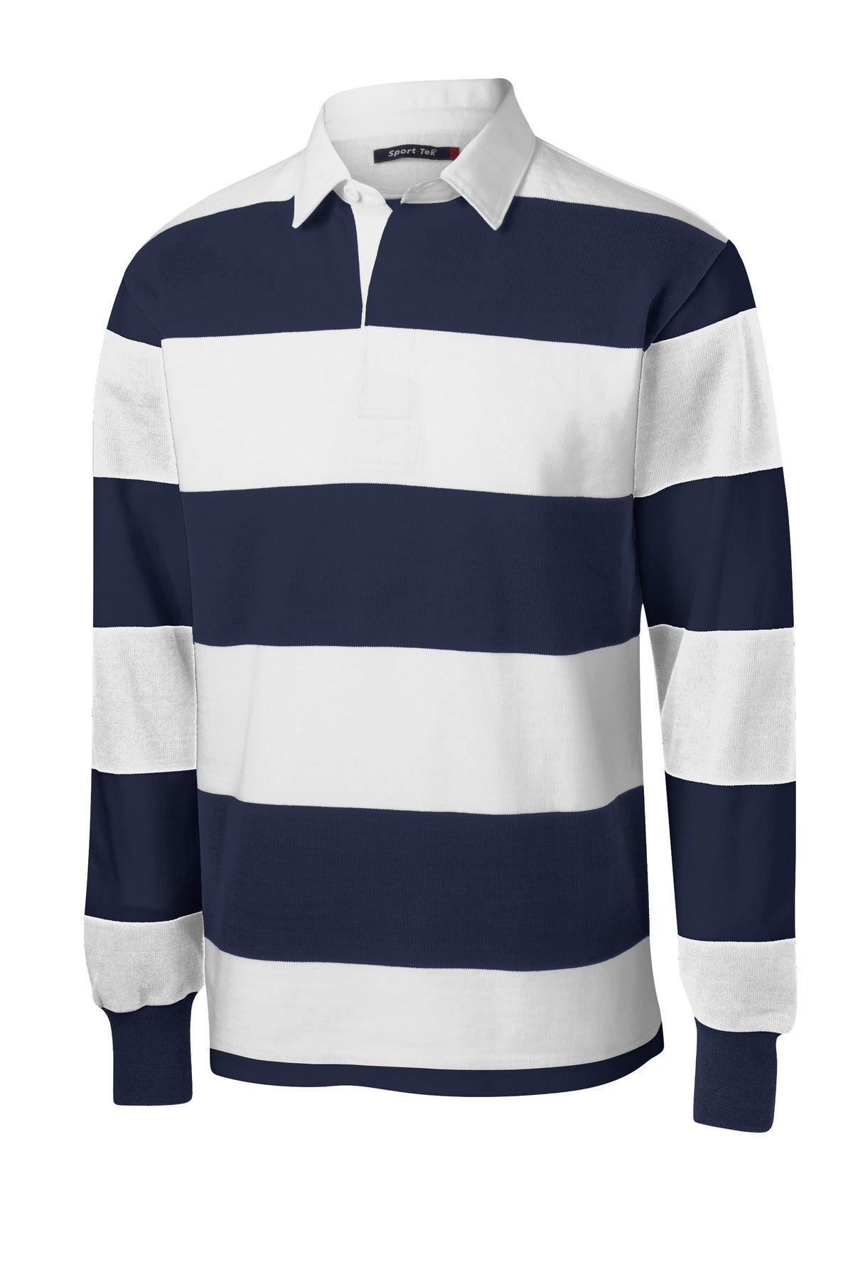 Sport-Tek Classic Long Sleeve Rugby Polo