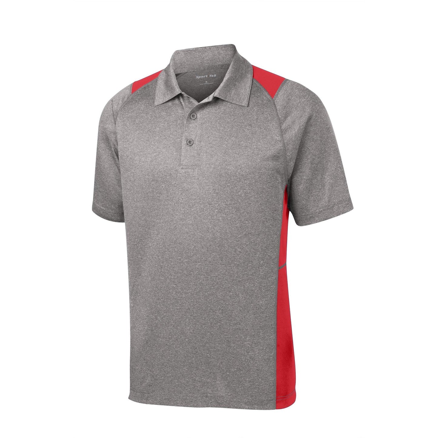 Vintage Heather/ True Red