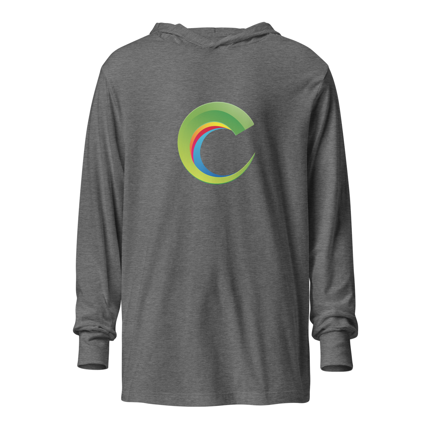 Hooded long-sleeve tee