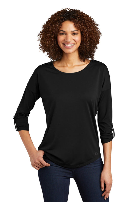 OGIO ® Ladies Gravitate Scoop 3/4-Sleeve
