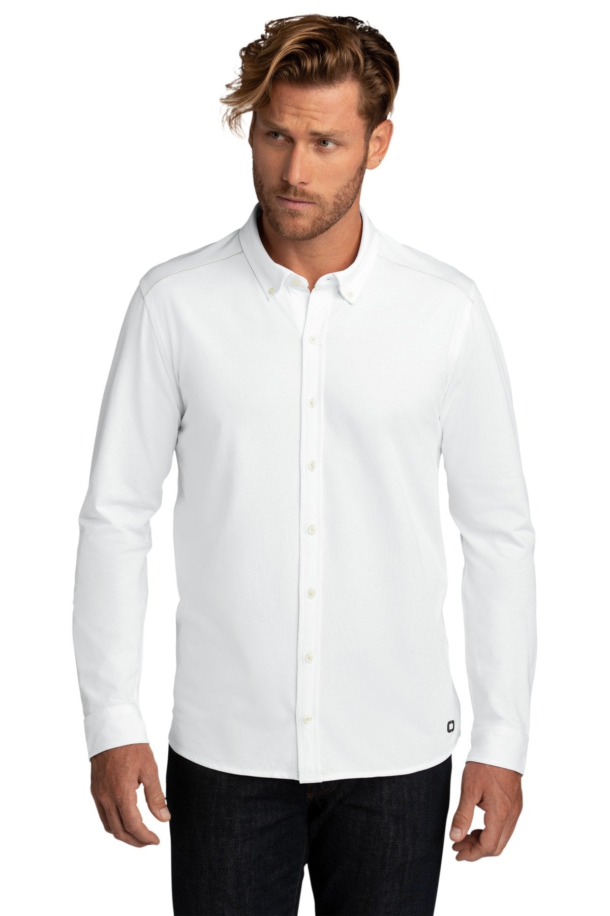 OGIO ® Code Stretch Long Sleeve Button-Up