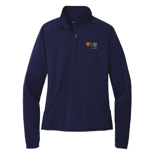Sport-Tek® Ladies Sport-Wick® Stretch 1/2-Zip Pullover