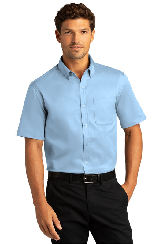 Port Authority® Short Sleeve SuperPro React Twill Shirt